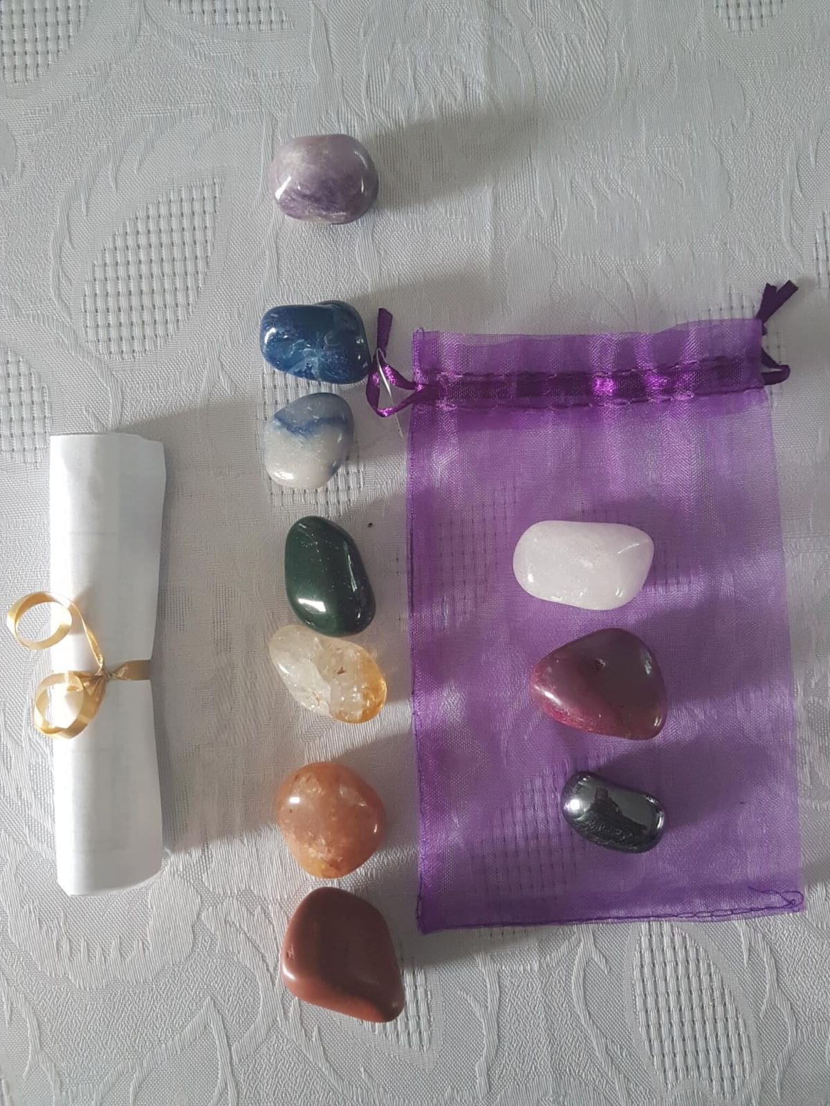 Pierres des chakras de l&rsquo;Essence-Ciel (Kit)